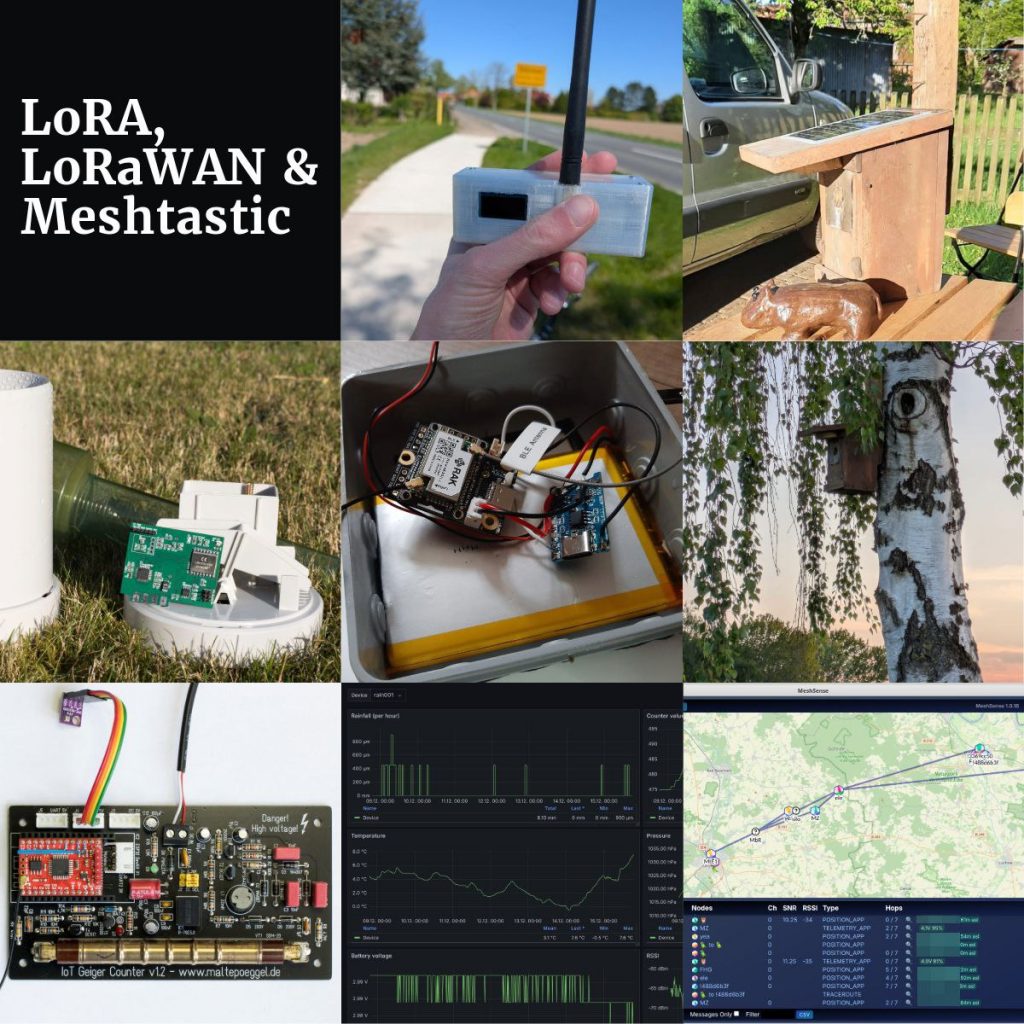 Vortrag LoRa, LoRaWAN & Meshtastic – Moderne Funknetze für die Zukunft @ FabLab Lüneburg e.V.
